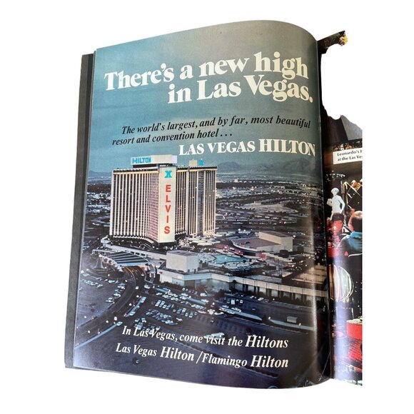 Elvis Souvenir Folio Concert Edition 1977 Volume 6 With Ticket - Picture 5 of 6